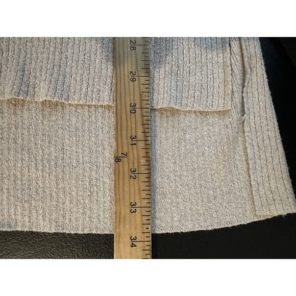 Free People Small Women Criss Cross Sweater V Neck Side Slits Tunic Long Sl S5v - Picture 6 of 7